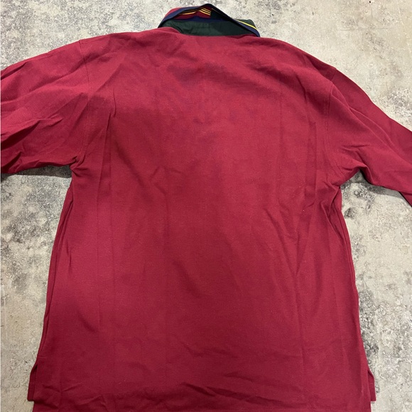 Tommy Hilfiger Long Sleeve Polo with Embroidered Emblem - NWT - Picture 3 of 14